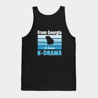 From Georgia and loves K-Drama outline of state Tank Top